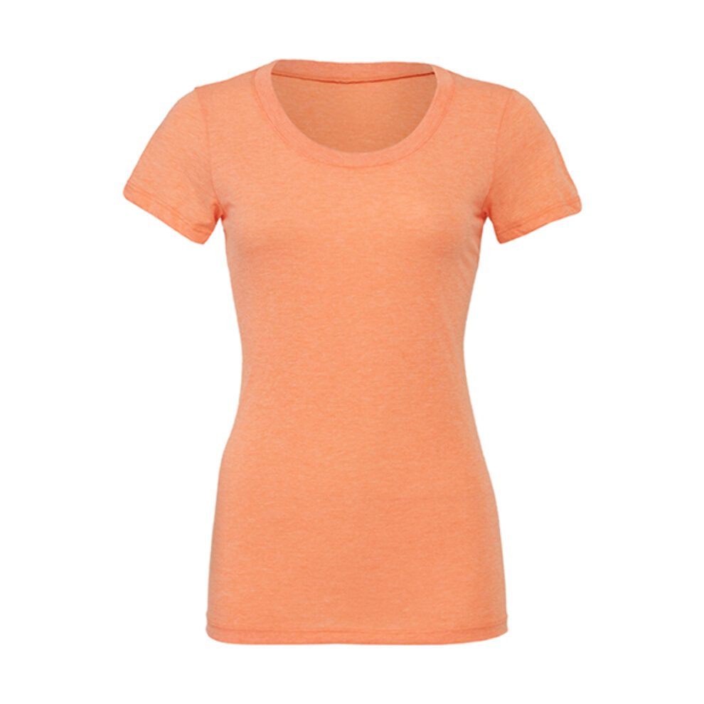 Bella Canvas Triblend Crew Neck T-Shirt Woman Orange Triblend (Heather) XL