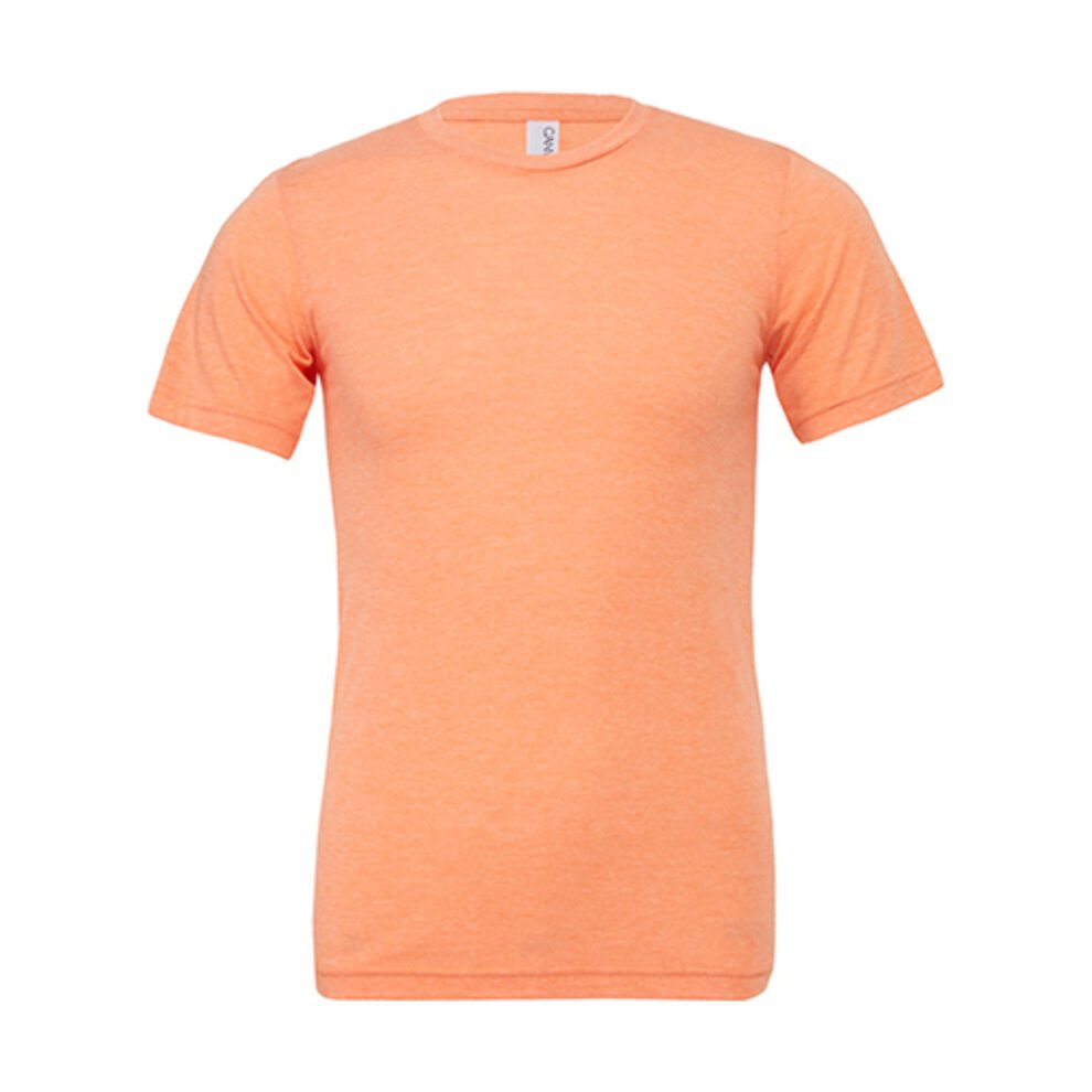 Bella Canvas Unisex Triblend Crew Neck T-Shirt Orange Triblend (Heather) XS