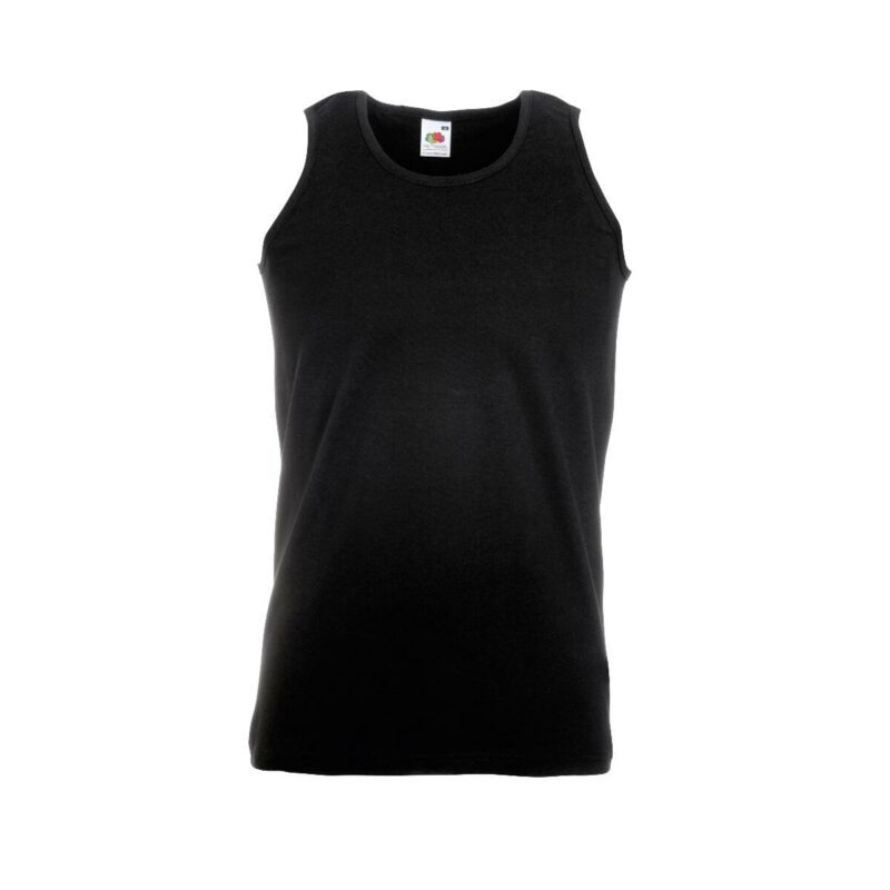 Fruit of the loom Lady-Fit valueweight Vest Black XXL
