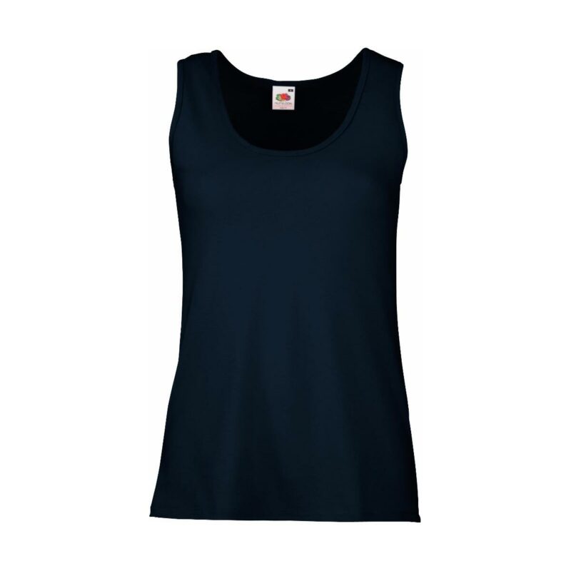 Fruit of the loom Lady-Fit valueweight Vest Deep Navy XXL