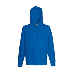 Fruit of the loom Lightweight Hooded Sweat Royal Blue XXL