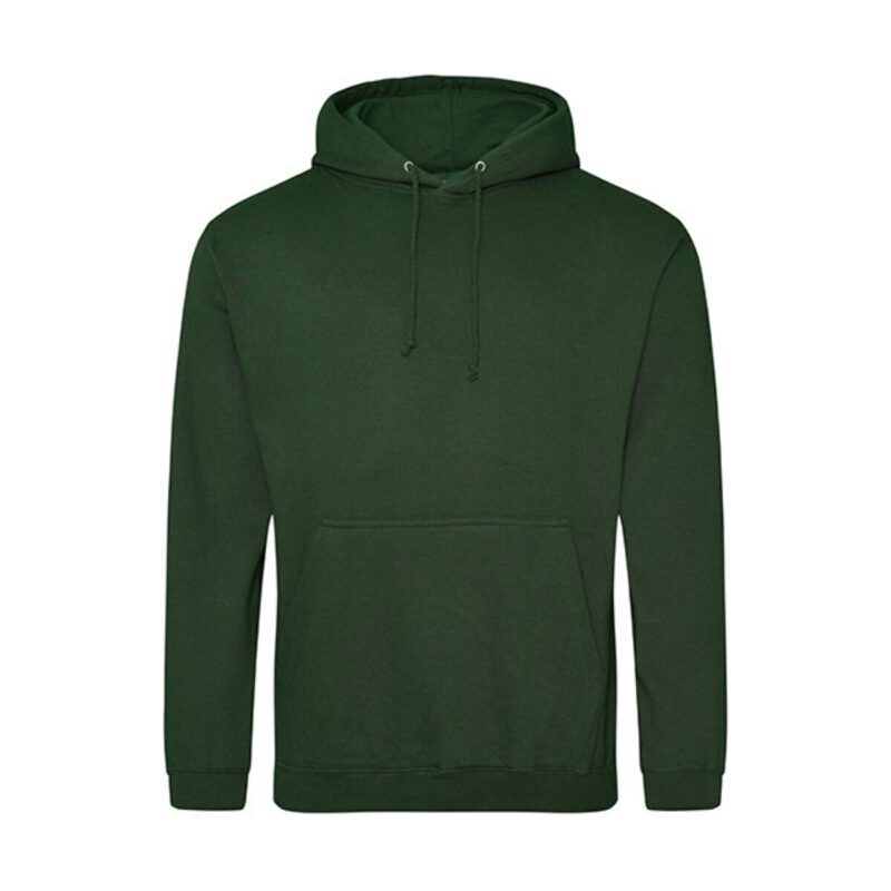 Just Hoods College Hoodie Forest Green 3XL