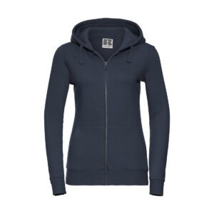 Russel Ladies Authentic Zipped Hood Jacket French Navy XL