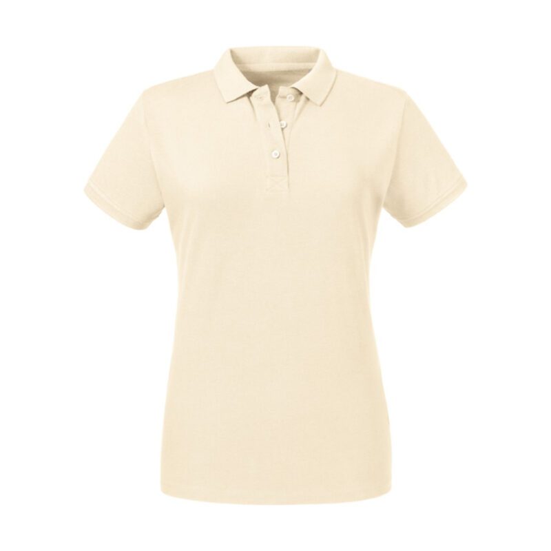 Russel Ladies Pure Organic Polo Natural XXL