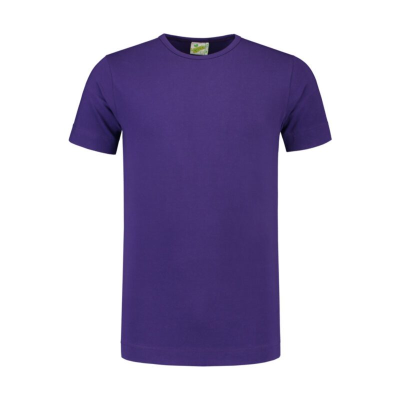Lemon&Soda L&S T-shirt Crewneck cot/elast SS for him Purple 3XL