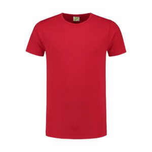 Lemon&Soda L&S T-shirt Crewneck cot/elast SS for him Red 3XL