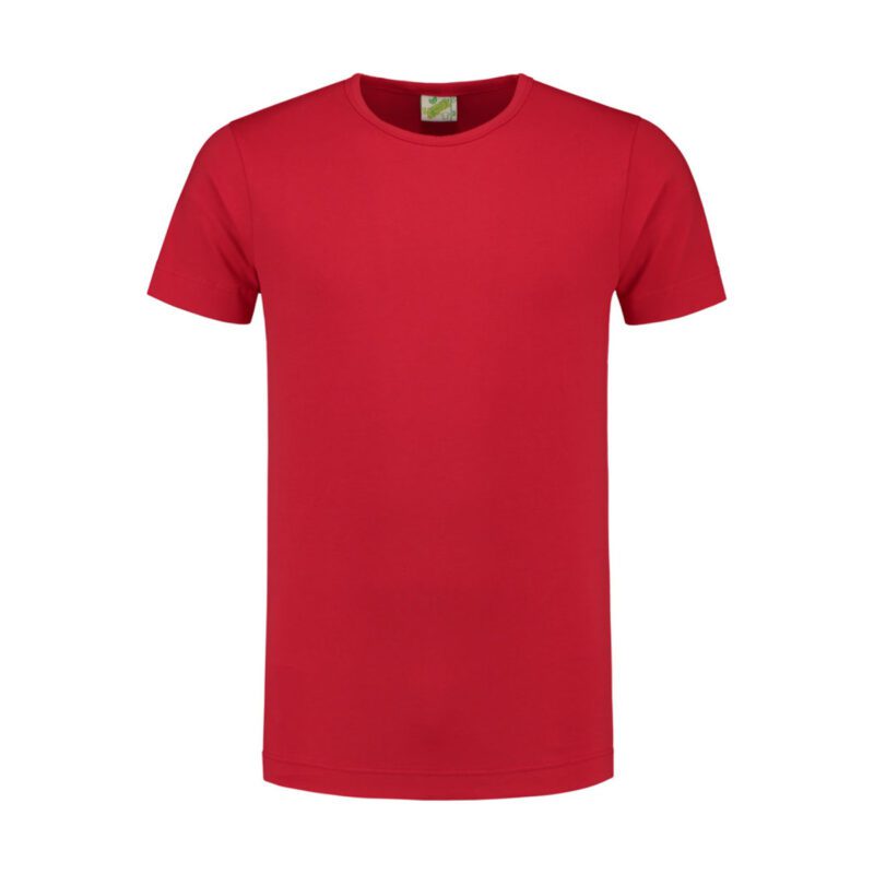 Lemon&Soda L&S T-shirt Crewneck cot/elast SS for him Red 3XL