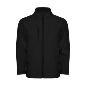 Roly Kids´ Nebraska Softshell Jacket Black 176
