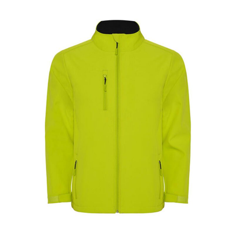 Roly Kids´ Nebraska Softshell Jacket Lime Punch 176