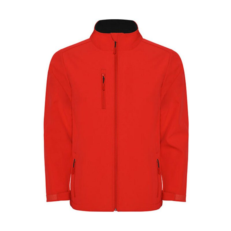 Roly Kids´ Nebraska Softshell Jacket Red 176