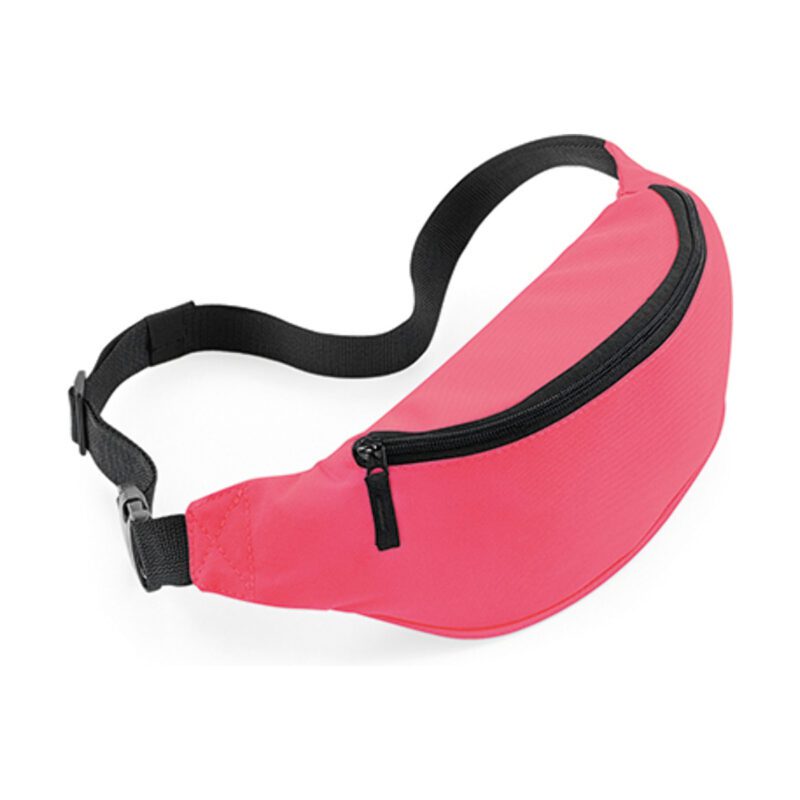 BagBase Belt Bag Fluorescent Pink