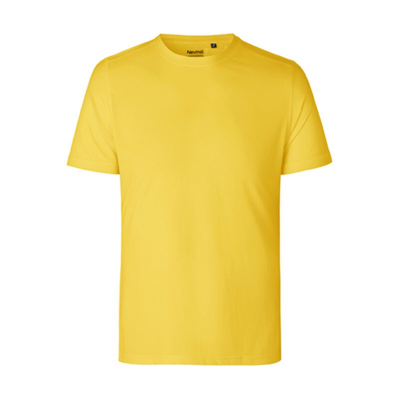 Neutral Neutral Unisex Performance T-Shirt Yellow XXL