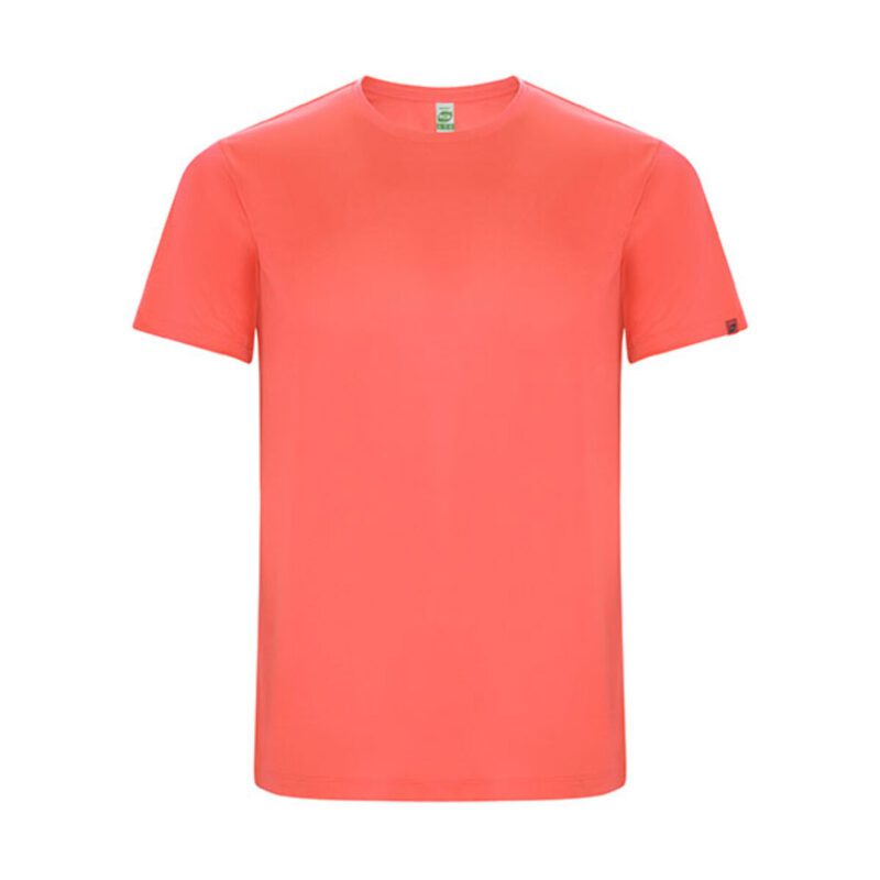 Roly Men´s Imola T-Shirt Fluor Coral 234 3XL