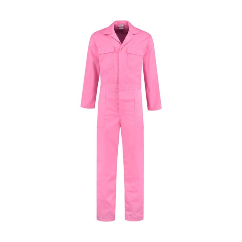 Bestex Overall polyester/katoen appelgroen maat 44 roze 70