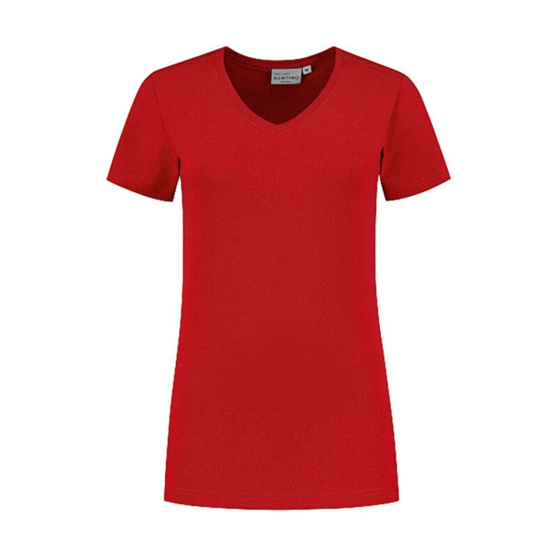 Santino T-shirt Lebec Ladies True Red XXL