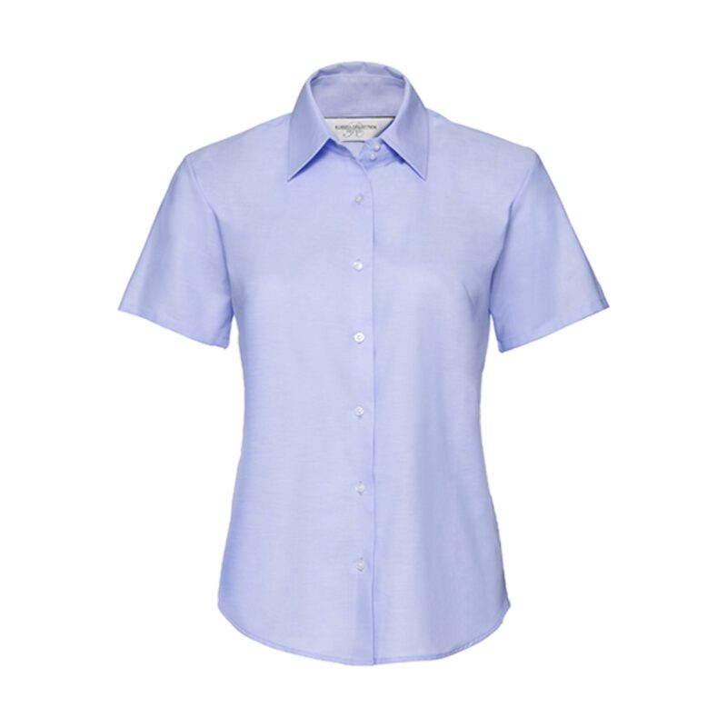 Russell Ladies Shortsleeve Classic Oxford Shirt Oxford Blue 6XL