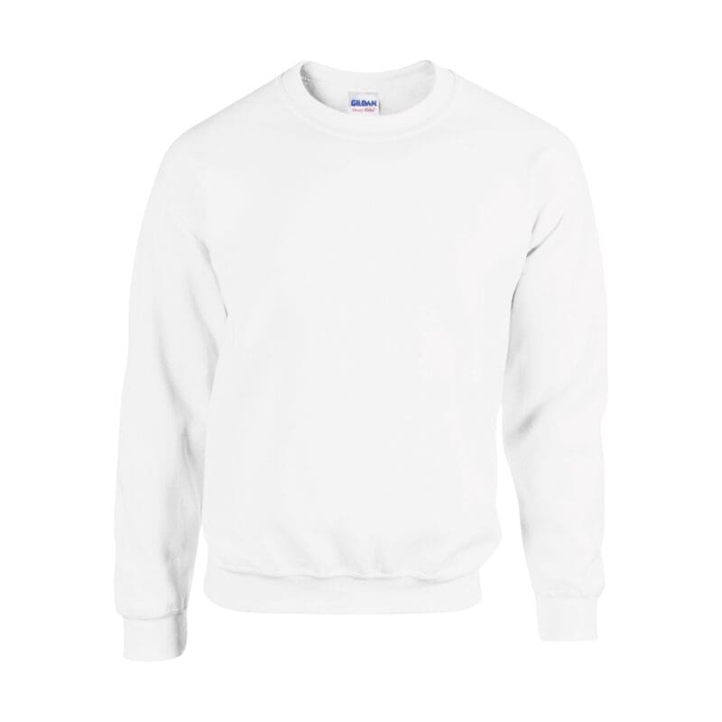 Gildan Sweater Crewneck HeavyBlend unisex White XXL