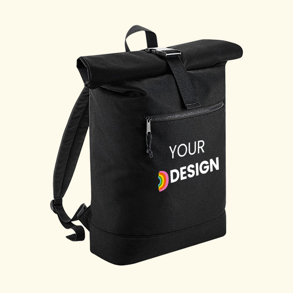 Recycled Roll-Top Backpack - Afbeelding 2