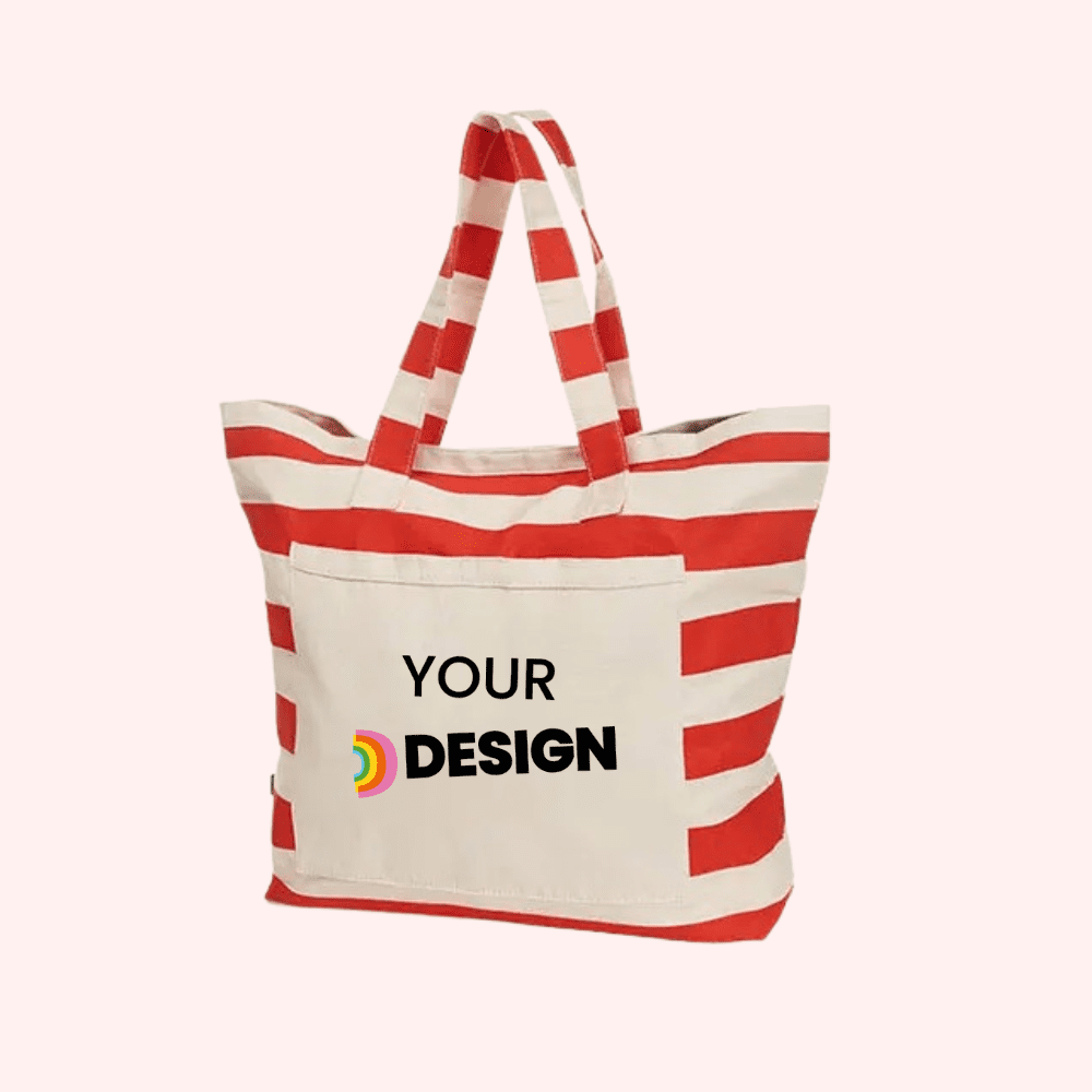 Strandtas met eigen design