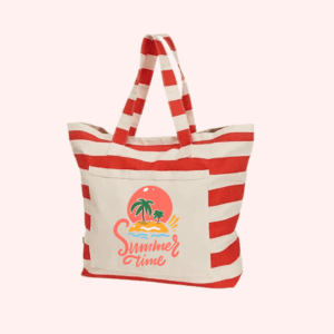 Strandtas met eigen design