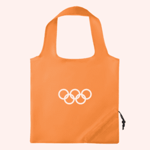 Opvouwbare polyester boodschappentas